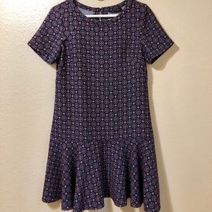 Banana Republic geometric swing dress